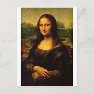 Carte Postale Mona Lisa