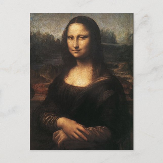 Carte Postale Mona Lisa (Devant)