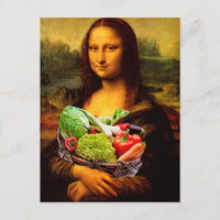 Mona Lisa aime les légumes