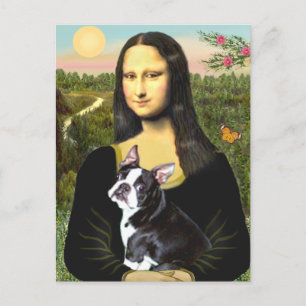 Carte Postale Mona Lisa - Boston T #4