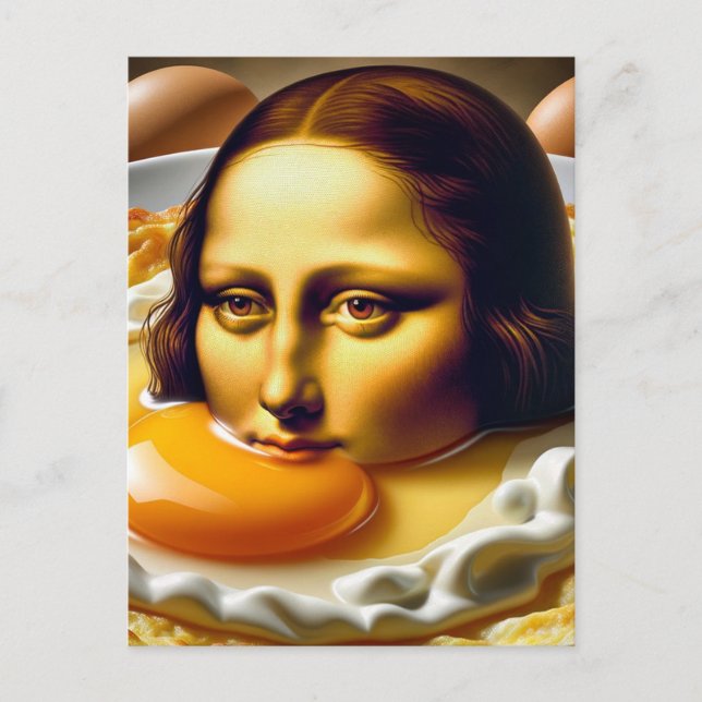 Carte Postale Mona Pie (Devant)