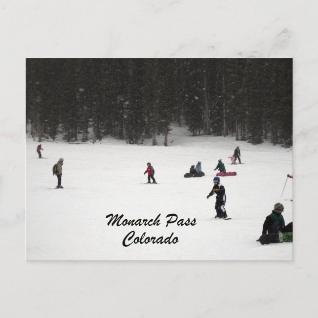 Carte Postale Monarch Pass, Colorado (Devant)