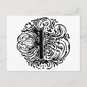 Carte Postale Monarchie "I"