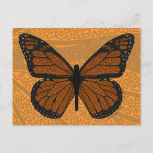 Carte postale Monarque Doodé
