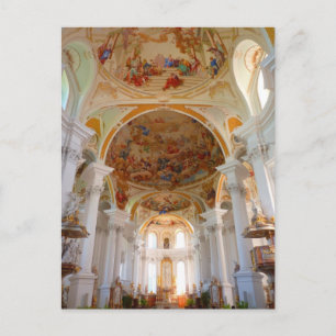 Carte Postale monastère abbaye de neresheim