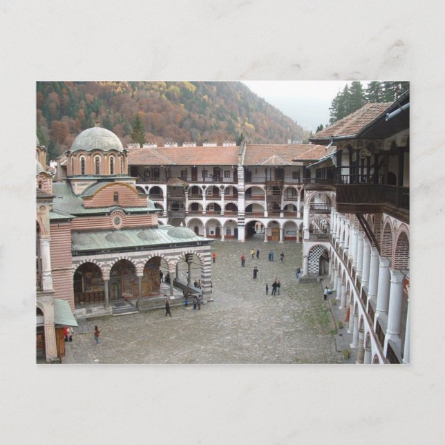 Carte Postale Monastère de Rila (Devant)