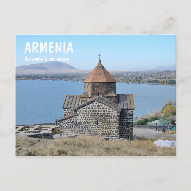 Carte Postale Monastère de Sevanavank en Arménie (Devant)