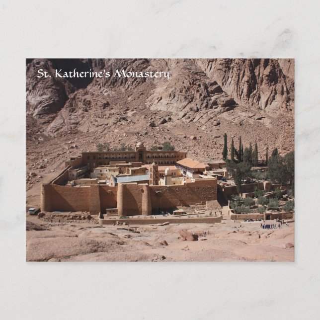 Carte Postale Monastère de St Katherine (Devant)