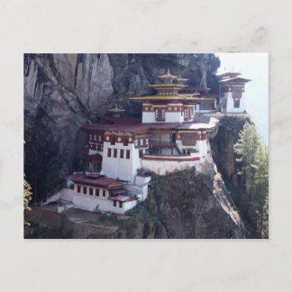 Carte Postale Monastère de Taktshang, Paro, Bhoutan