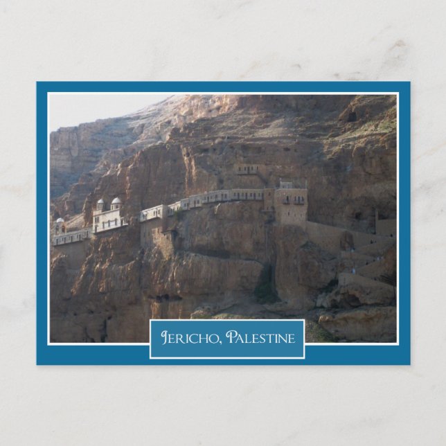 Carte Postale Monastère grec orthodoxe à Jéricho, Palestine (Devant)