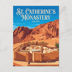 Carte Postale Monastère Sainte-Catherine d'Égypte