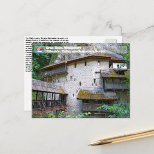 Carte Postale MONASTÈRES SERBES - Monastère de Crna Reka Ribarić