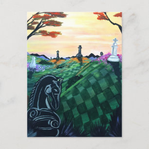 Carte Postale Monde des échecs