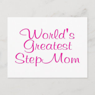 Carte Postale Monde Meilleur pas maman