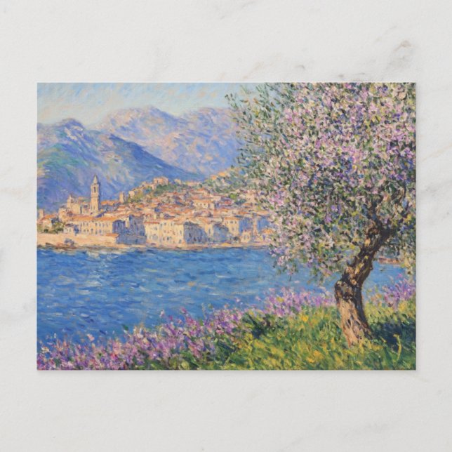 Carte postale Monet Art Vintage (Devant)