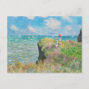 Carte Postale Monet Cliff Walk at Pourville