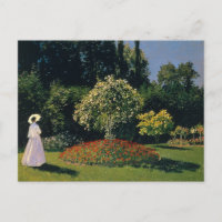 Monet - Femme dans le jardin