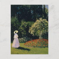 Monet - Femme dans le jardin