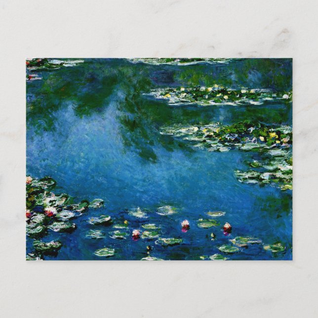 Carte Postale Monet - Lys à eau, 1906 (Devant)