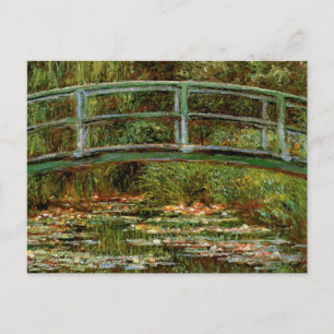 Carte Postale Monet Pont Japonais de Giverny