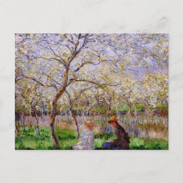 Carte Postale Monet - Printemps (Devant)