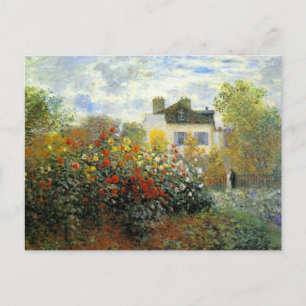 Carte postale Monet Rose Garden