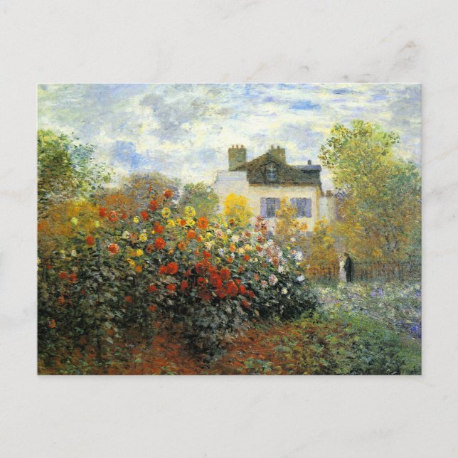 Carte postale Monet Rose Garden (Devant)