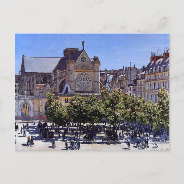 Carte Postale Monet - Saint Germain l'Lauxerrois (Devant)