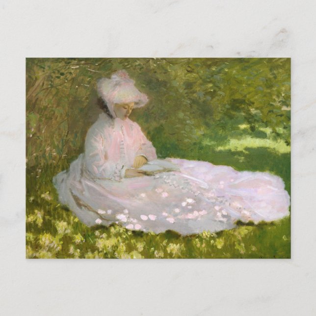 Carte postale Monet Springtime (Devant)