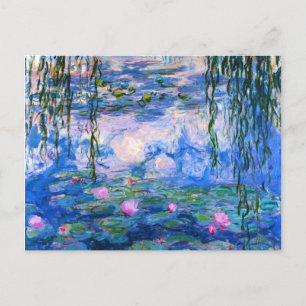 Carte postale Monet Water Lilies