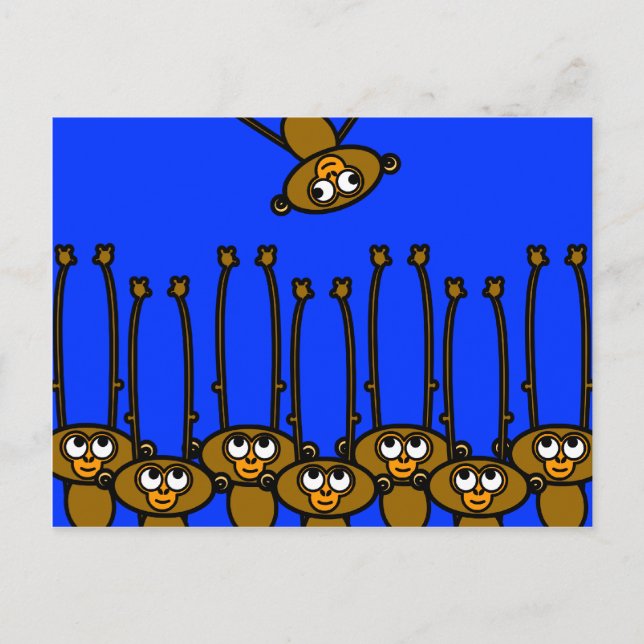 Carte postale MONKEY (Devant)