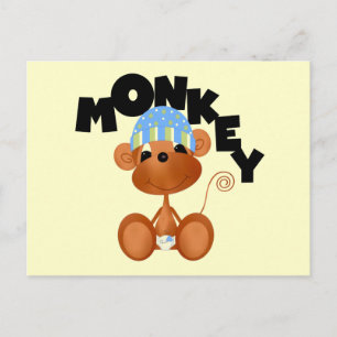 Carte Postale MONKEY Boy Tshirts et cadeaux