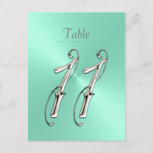 Carte Postale Monnaie verte Numéro de tableau 11