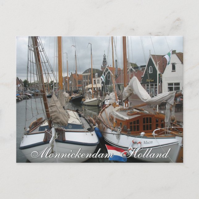 Carte postale Monnickendam Holland (Devant)