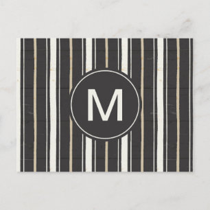 Carte Postale monogramme   Signs Step Two