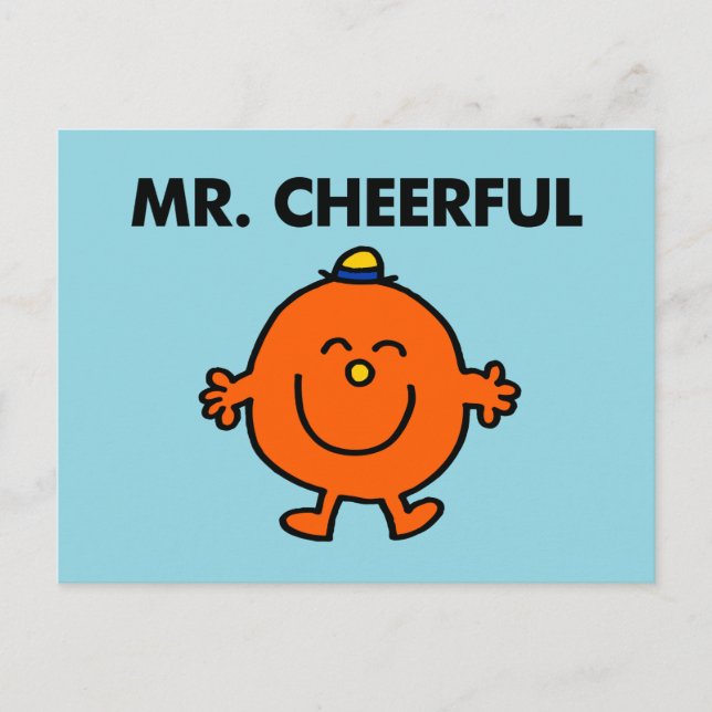 Carte Postale Monsieur Sourire (Devant)