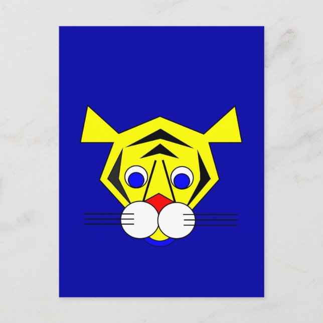 Carte Postale Monsieur Tiger (Devant)