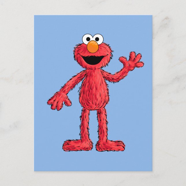 Carte Postale Monster à la fin de cette histoire | Cutie Elmo (Devant)