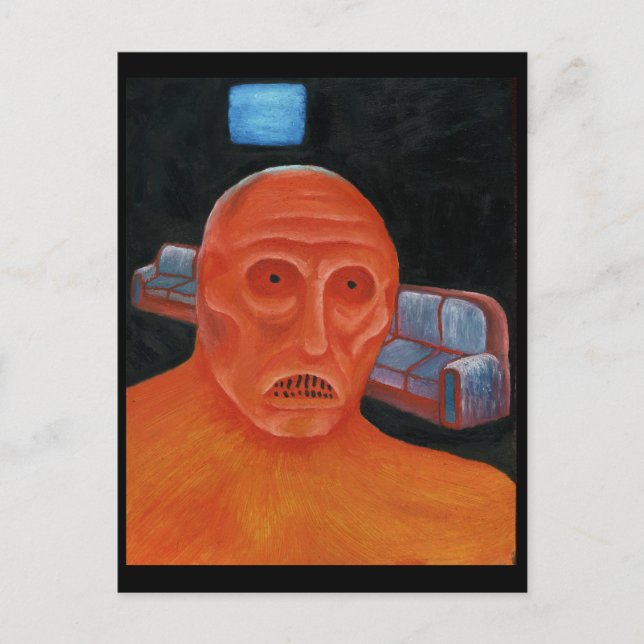 Carte Postale Monster TV (Devant)