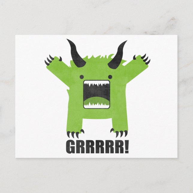 Carte Postale monstre (Devant)
