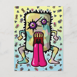 Carte Postale monstre6