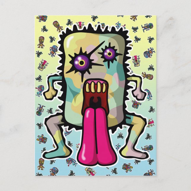 Carte Postale monstre6 (Devant)