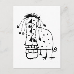 Carte Postale Monstre animal exotique