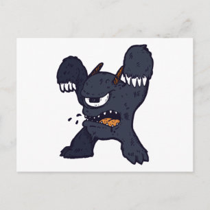Carte Postale Monstre bizarre