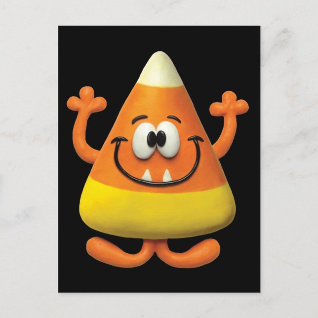 Carte Postale Monstre de Corne à bonbons (Devant)