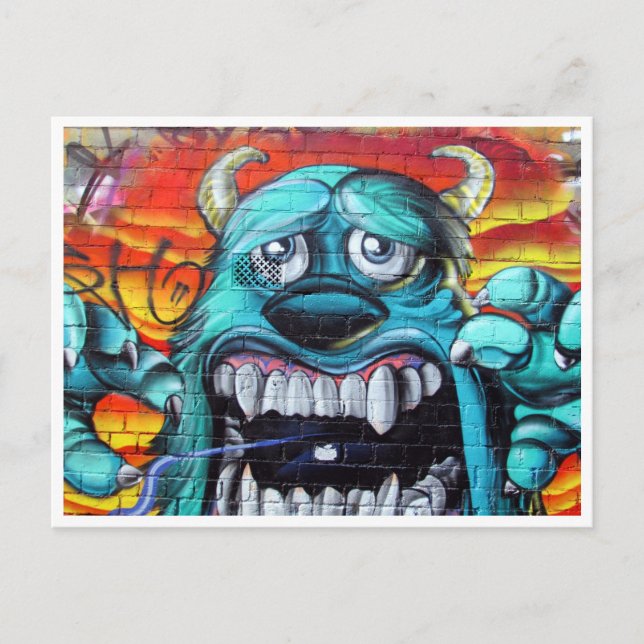Carte Postale monstre de culotte de dessous (Devant)