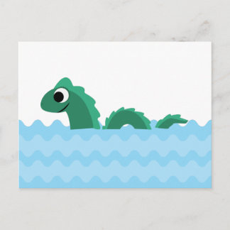 Carte Postale Monstre Mer