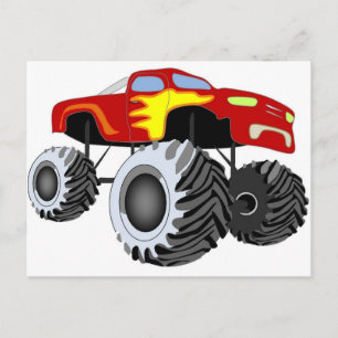 Carte Postale Monstre Truck