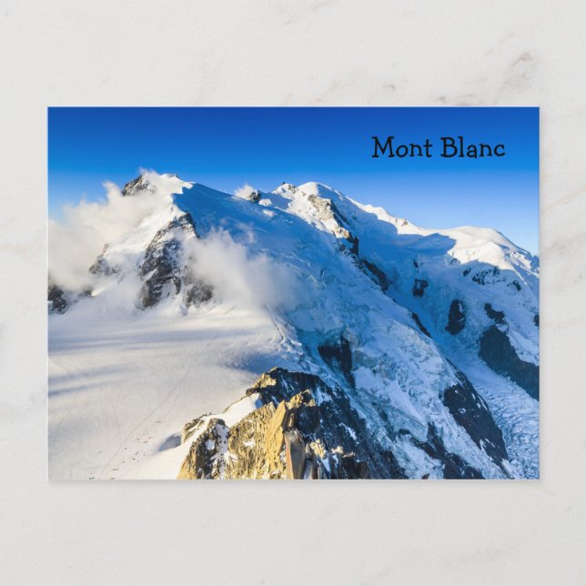 Carte Postale Mont Blanc (Devant)