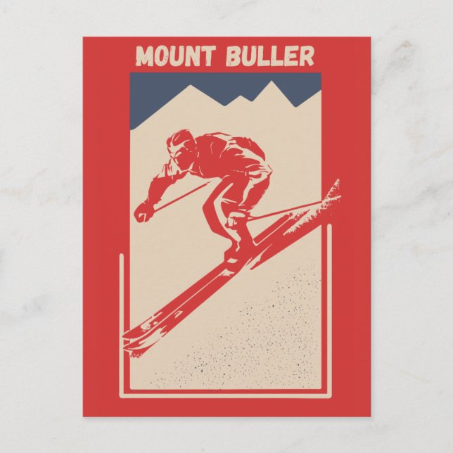 Carte Postale Mont Buller Alpes victoriennes Australie Station d (Devant)